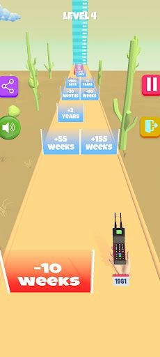 Smartphone evolution Runner 3d - Screenshot 3