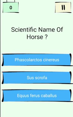 Scientific Names Quiz - Screenshot 4