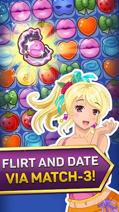 Puzzle of Love: anime date sim - Screenshot 2