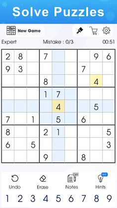 Sudoku - Offline Sudoku Puzzle - Screenshot 1