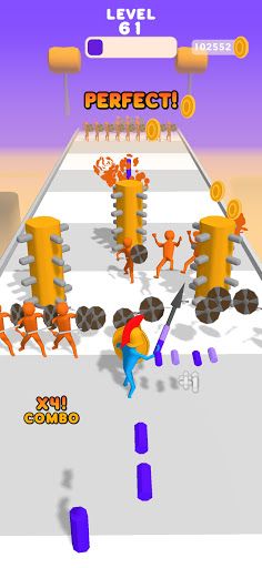 Pikeman Clash Runner 3D - Screenshot 2