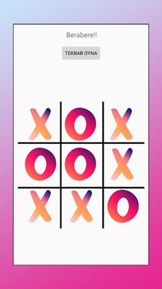 Tic Tac Toe Türkçe - Screenshot 2