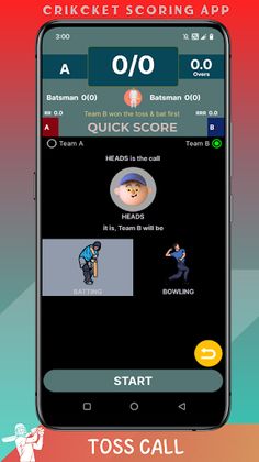 Cricket Scoring App - Screenshot 2