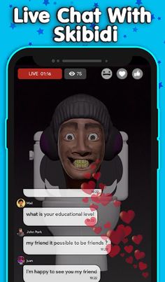 Skibidi Toilet call & chat - Screenshot 2