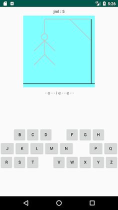 Jeu du pendu - Screenshot 1