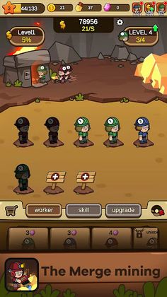 The Merge Mining - Screenshot 1