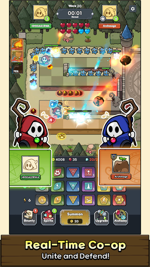 Magic Defense: Co-op Wizard TD - Screenshot 2