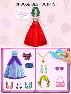 DIY Paper Doll Fashion DressUp - Screenshot 1