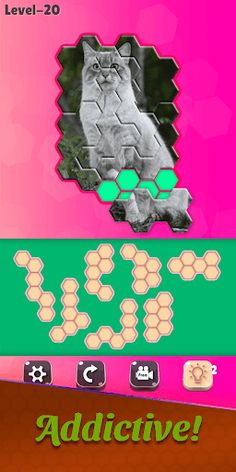 Cats Jigsaw! - Hexa Puzzle - Screenshot 3
