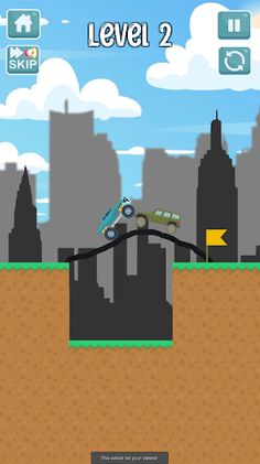 Car Bridge Drawing-puzzle game - Screenshot 3