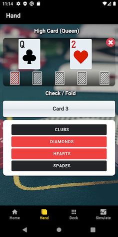 Poker Odds Emulator Lite - Screenshot 2