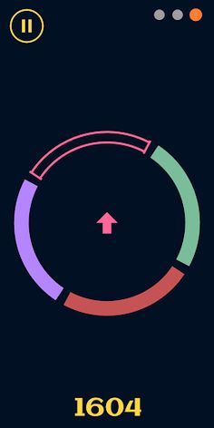 Paint Circle Runner - Screenshot 1