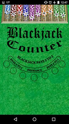 BlackJack Counter - Screenshot 1