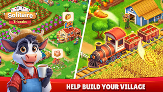 TriPeaks Solitaire Old Farm - Screenshot 2