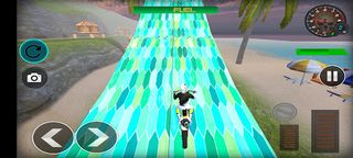 Stunt bike 3D - Racing biker - Screenshot 3