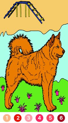 Dogs Color By Number - Screenshot 2