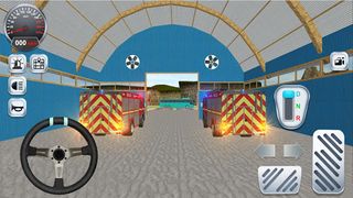 Modern Fire Truck Simulator 3D - Screenshot 2