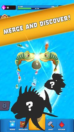 Fishtap 3D: Merge Idle Clicker - Screenshot 2