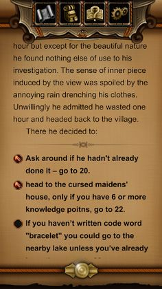 Hwarang & Kumiho Gamebook RPG - Screenshot 3