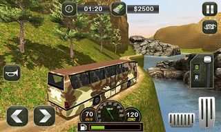 Army Bus Transporter Coach Fun - Screenshot 2