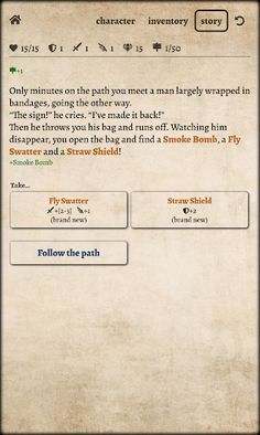 Path of Adventure: Text RPG - Screenshot 2
