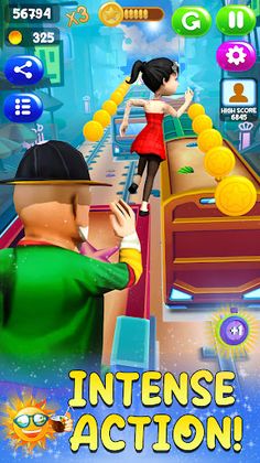 Subway Endless-Runner Game 3D - Screenshot 2