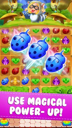 Candy Bug Match 3 - Screenshot 1