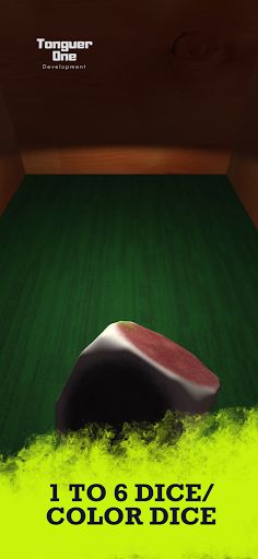 Dice 3D - Random generator - Screenshot 2