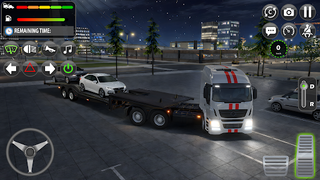 City Truck Simulator Games 3D - Screenshot 1