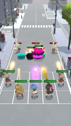 Merge Anime : Slime vs Girl - Screenshot 2