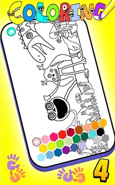 Garten of BanBan 4 Coloring - Screenshot 2