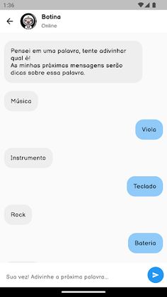 AdivinhApp - qual é a palavra? - Screenshot 3