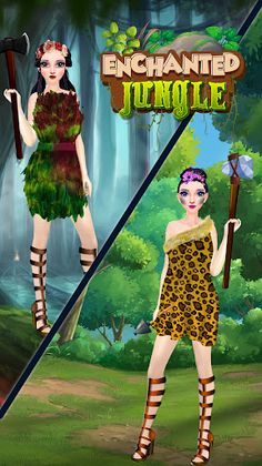 Jungle Chic: Dress-up & Makeup - Screenshot 3