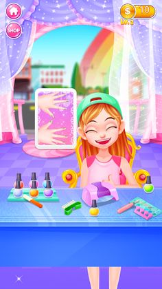 Princess Nail Salon - Screenshot 2