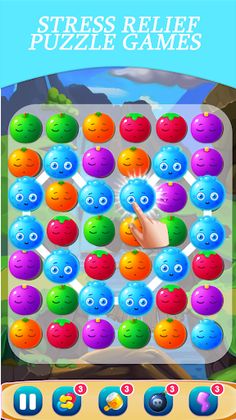 Daily Fruit Match 3 Games - Screenshot 1