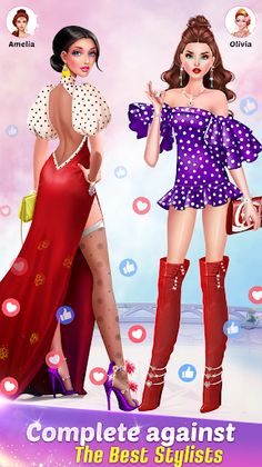 Fashion Game: Makeup, Dress Up - Screenshot 2