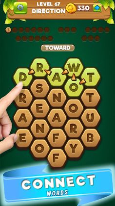 Connect the Words - Word Games - Screenshot 1