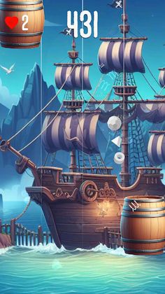 Pirate Barrel Piano Song - Screenshot 2