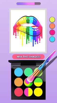 Makeup Kit - Color Mixing - Screenshot 2