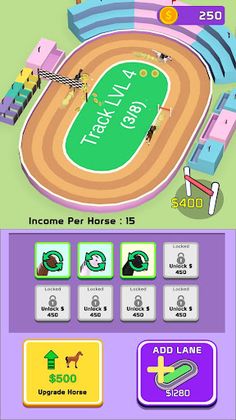 Loop Manager: Horse Race - Screenshot 4
