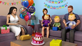 Mother Games 3D: Triplet Baby - Screenshot 3