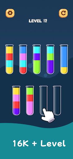 Lucky Water Sort - Screenshot 3