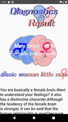 Male brain? Female brain? - Screenshot 4