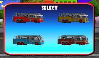 Fire Truck Race & Rescue Kids - Screenshot 3