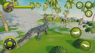Crocodile Games Animal Attack - Screenshot 2