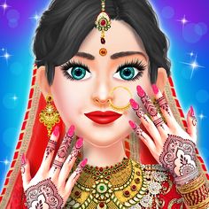 Wedding Bridal Makeup Games - Screenshot 1