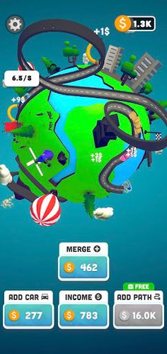 Planet Car Track - Screenshot 4