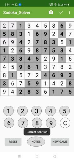 Sudoku Solver - Screenshot 3