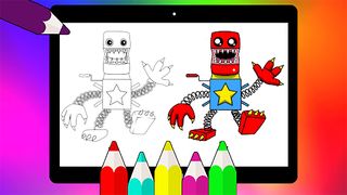 boxy boo coloring book - Screenshot 1