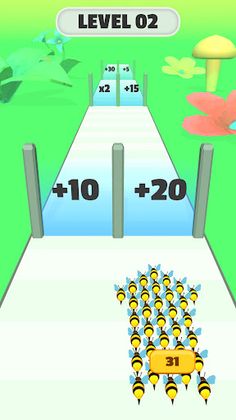 Bee Run - Screenshot 1